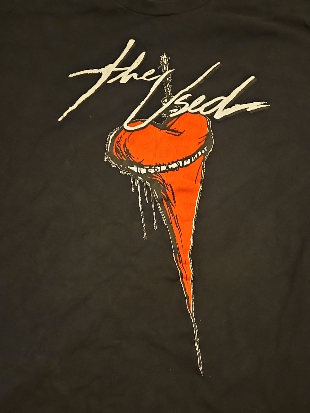 Vintage The Used Band 15th Anniversary Tour Shirt 2016 Size XL